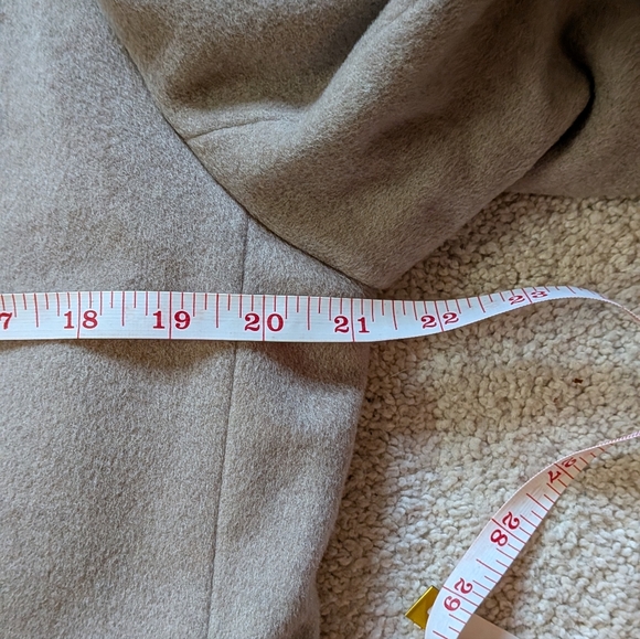 J. Crew Wool/Cashmere Rivington Tan Overcoat 38R - Picture 6 of 9